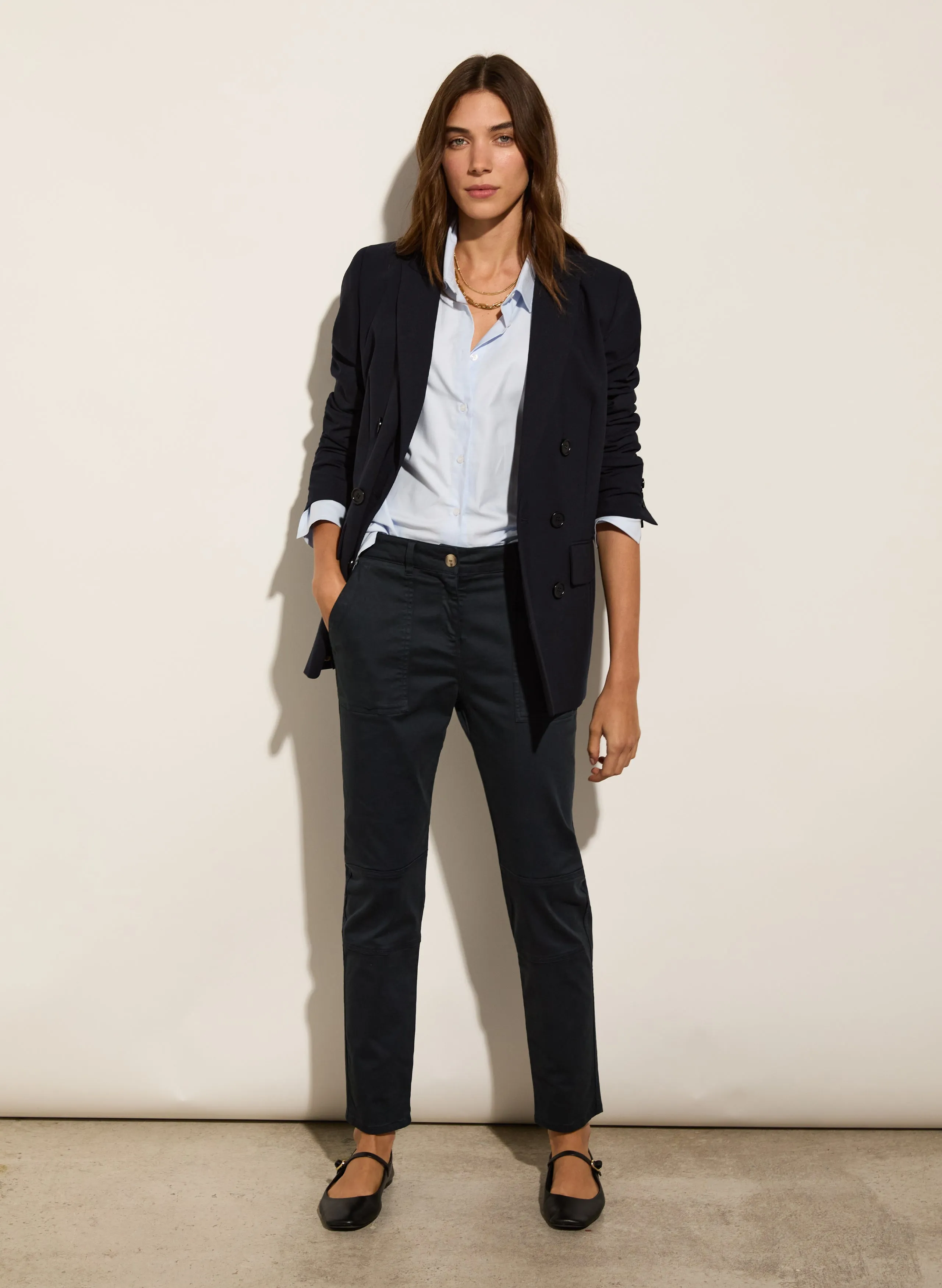 Oralie Organic Cotton Cargo Pant