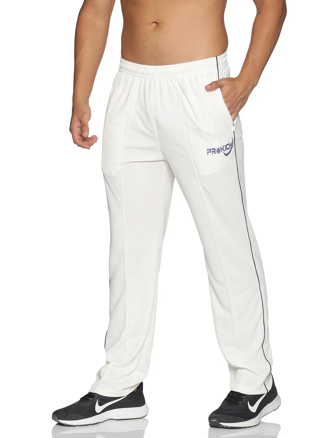 Prokick Cricket White Trouser