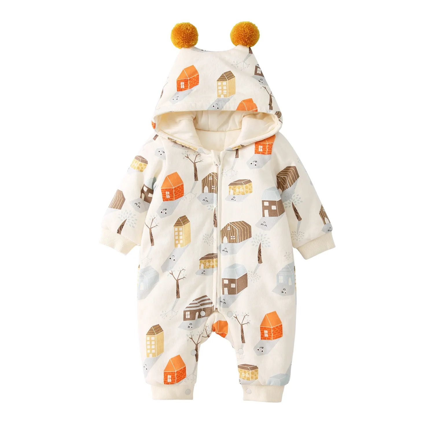Pureborn Cartoon Prints Jumpsuits