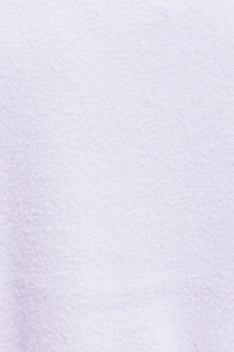 Purple Knit Jumper Turtle Neck Crop