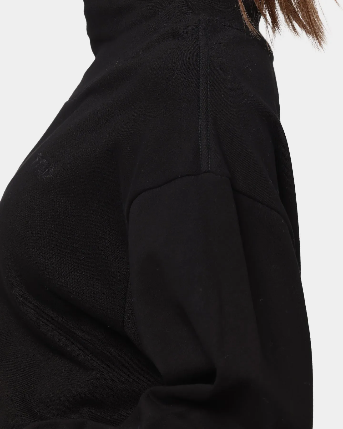 PYRA Women's Oversized Turtleneck Sweater Washed Black