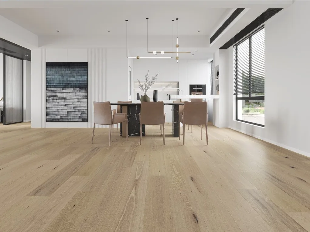 Raw - Weiss flooring 3/4" Engineered hardwood