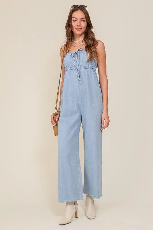 Reagan Denim Jumpsuit