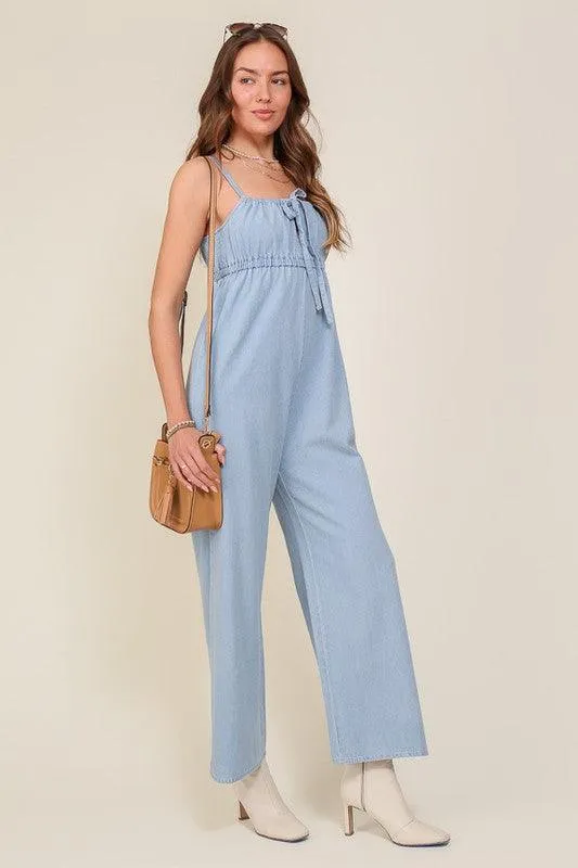 Reagan Denim Jumpsuit
