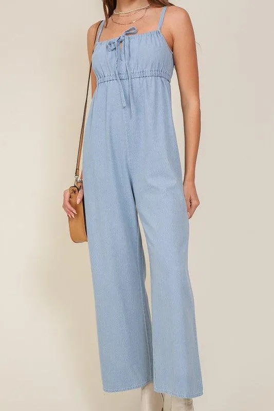 Reagan Denim Jumpsuit