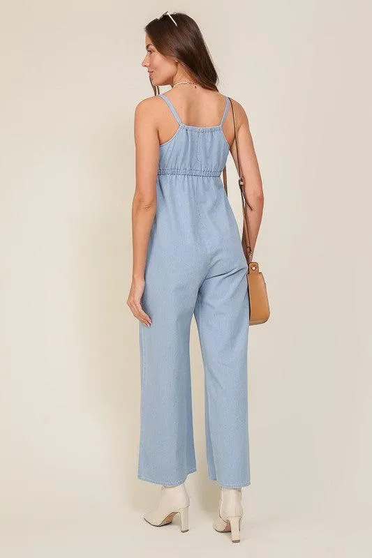 Reagan Denim Jumpsuit