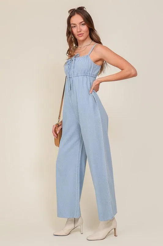 Reagan Denim Jumpsuit