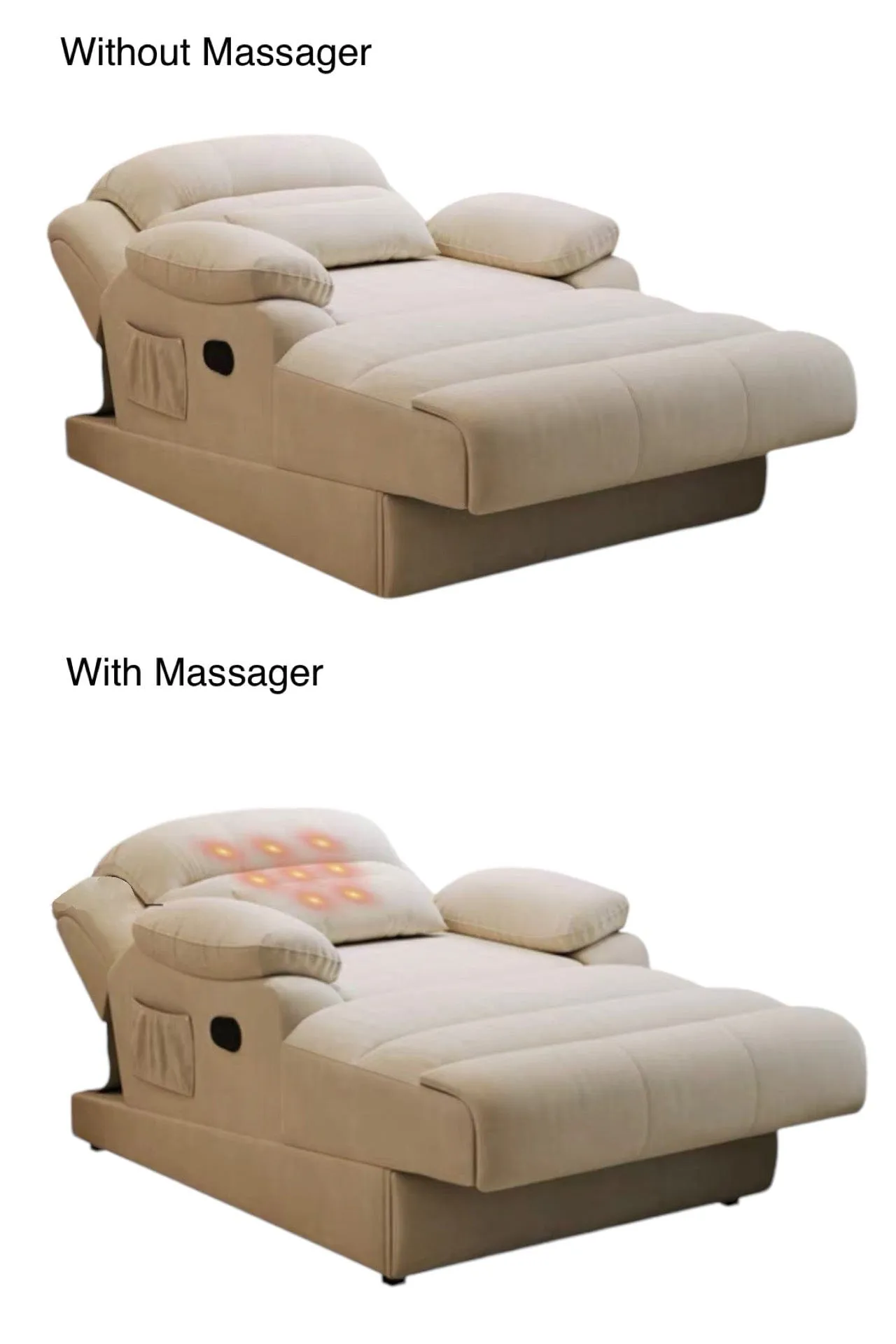 Rodeo Scratch Resistant Electric Recliner Lounge Sofa Bed
