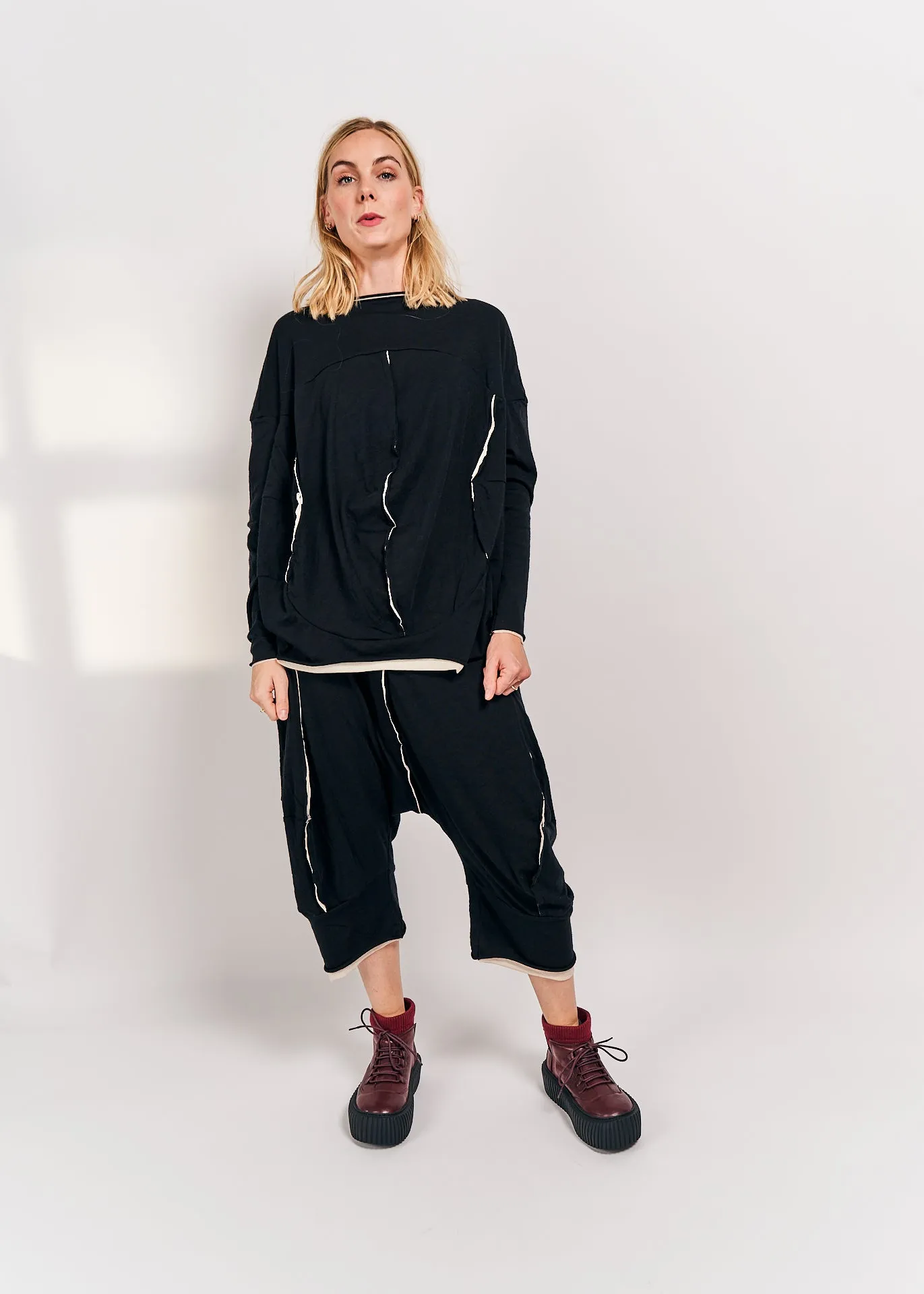 Rundholz Mainline Trousers Black Bone size Small