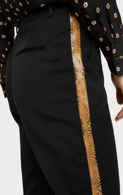 Scotch & Soda Tailored Side Stripe Snake Trouser