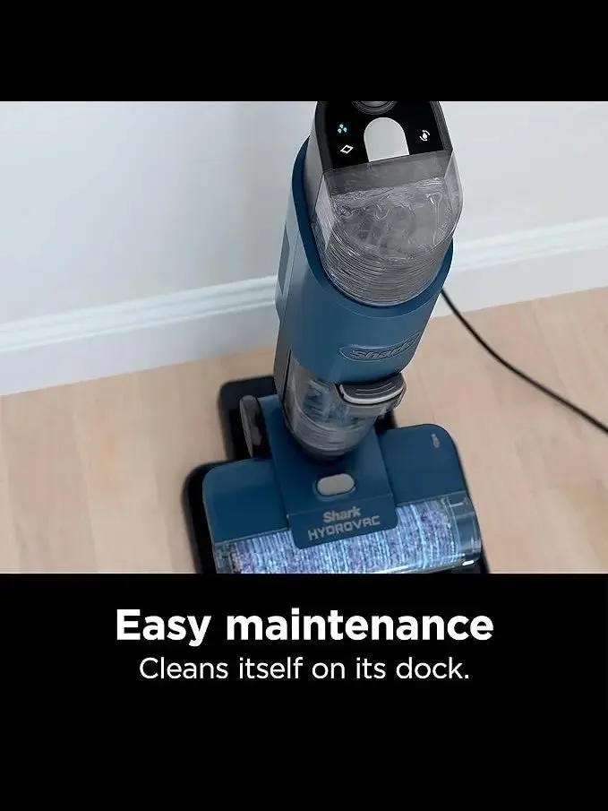 Shark WD101 HydroVac XL 3-in-1 Vacuum, Mop & Self-Cleaning System with Antimicrobial Brushroll* & Solution for Multi-Surface