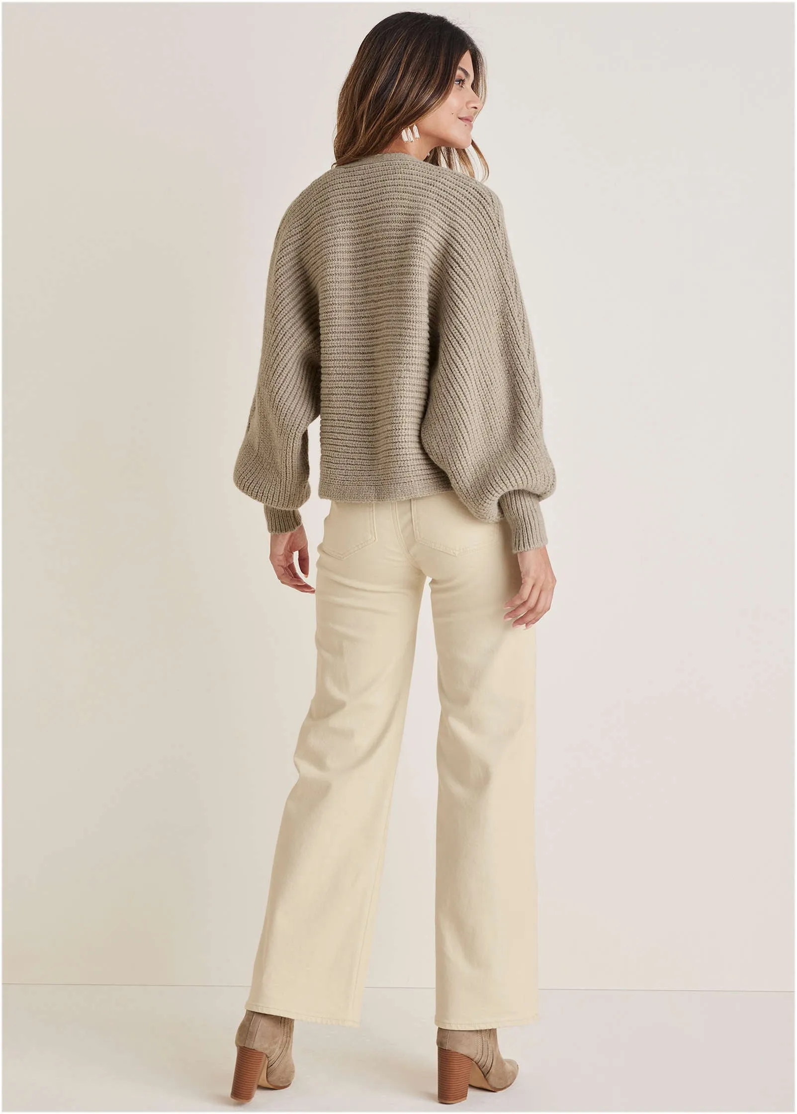 Shrug Cardigan - Oxford Tan