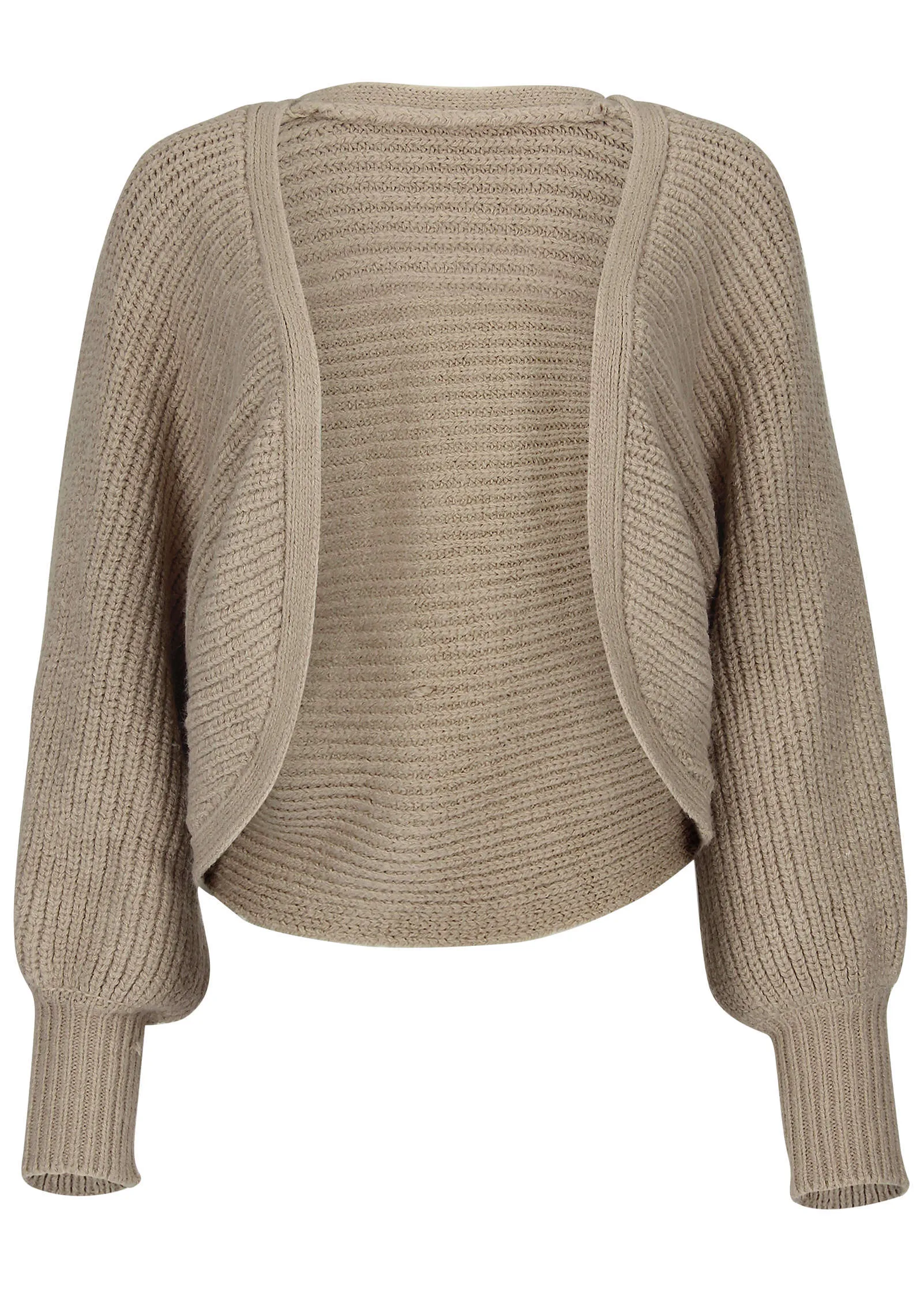 Shrug Cardigan - Oxford Tan