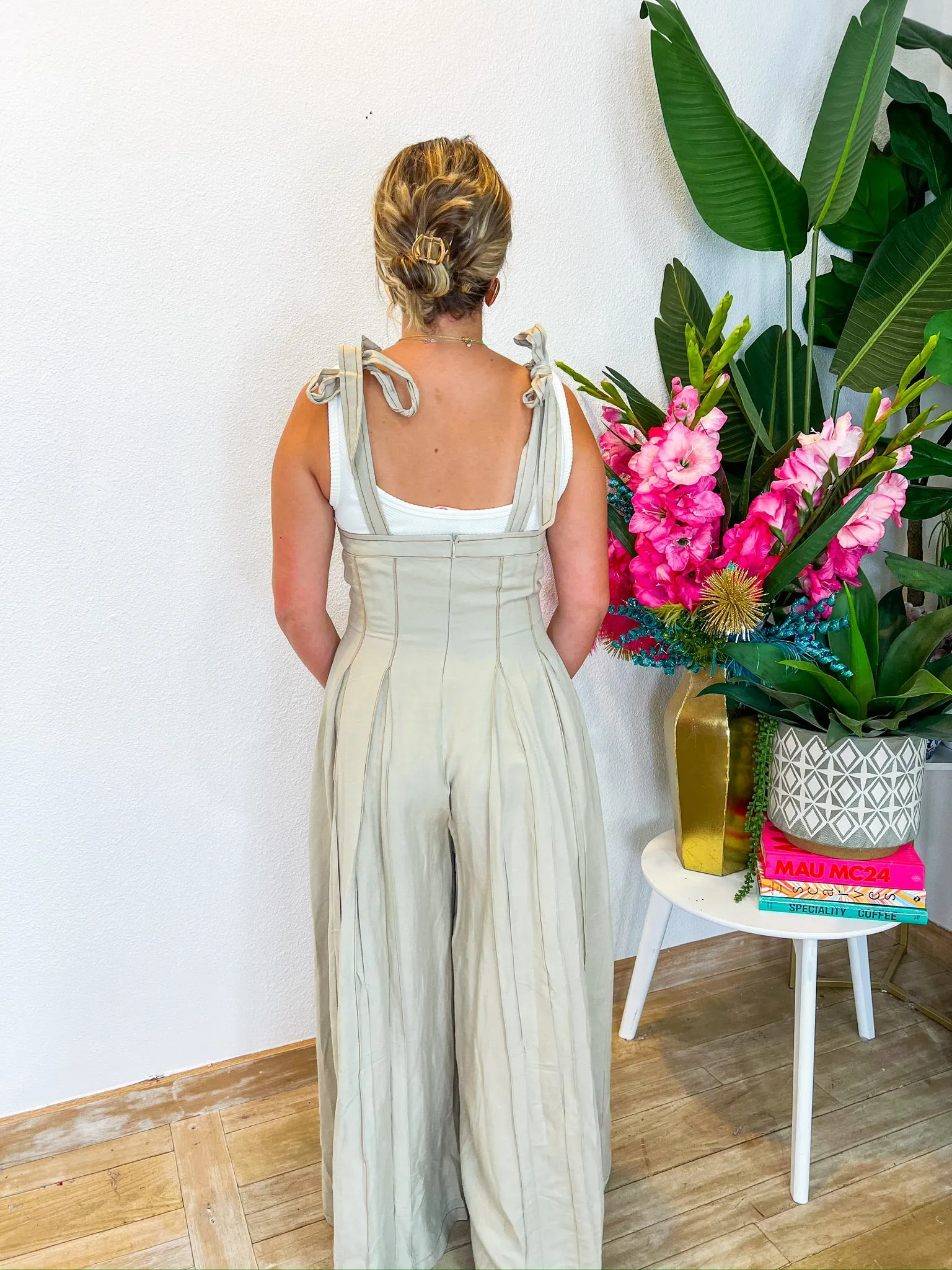 Simple Life Jumpsuit - Khaki