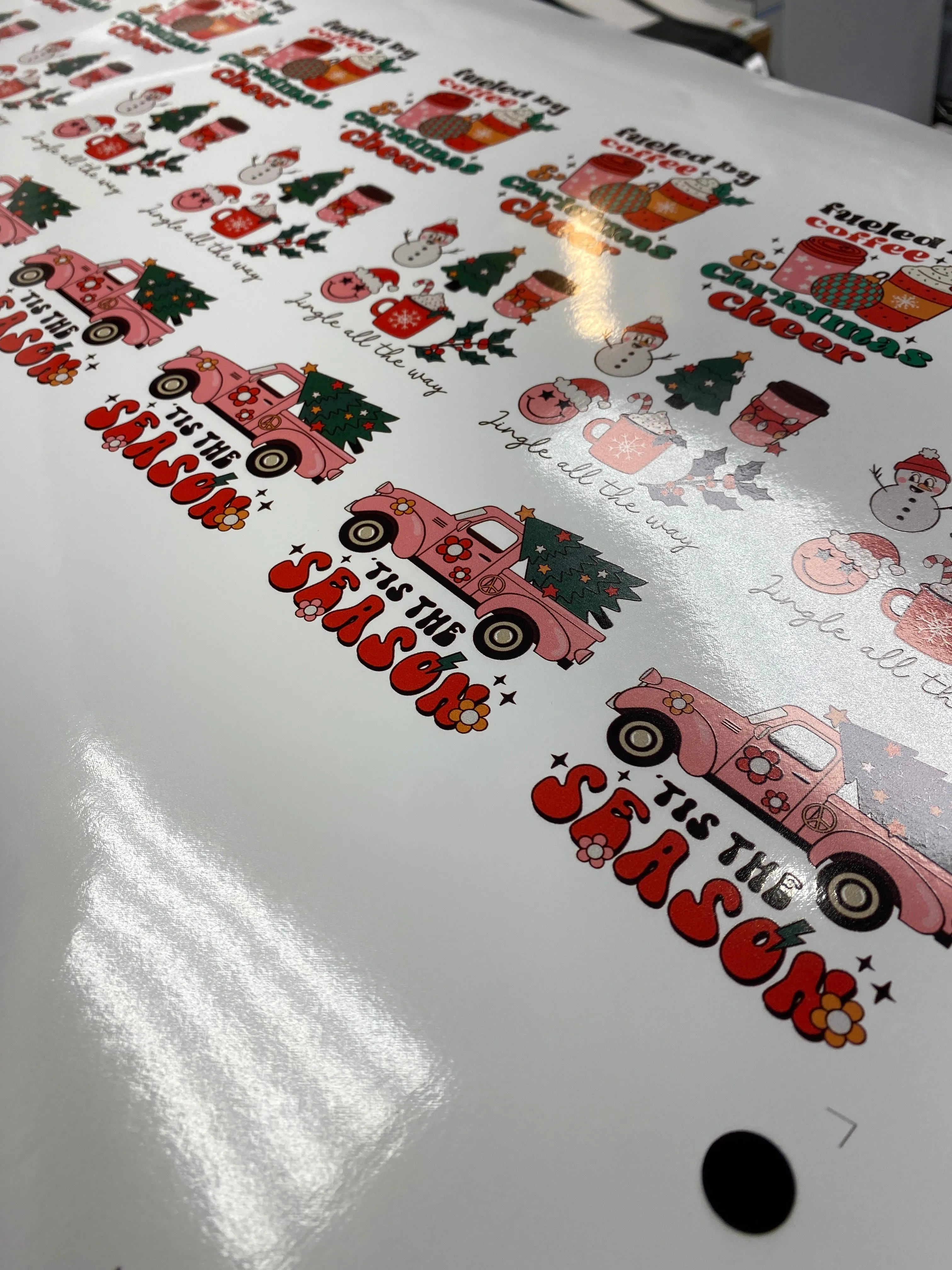 Sticker Pack Retro Christmas Assorted Stickers for Water Bottle, iPhone, MacBook, Phone, Phone Case, Laptop, Journal, Skateboard, Bike, Snowboard