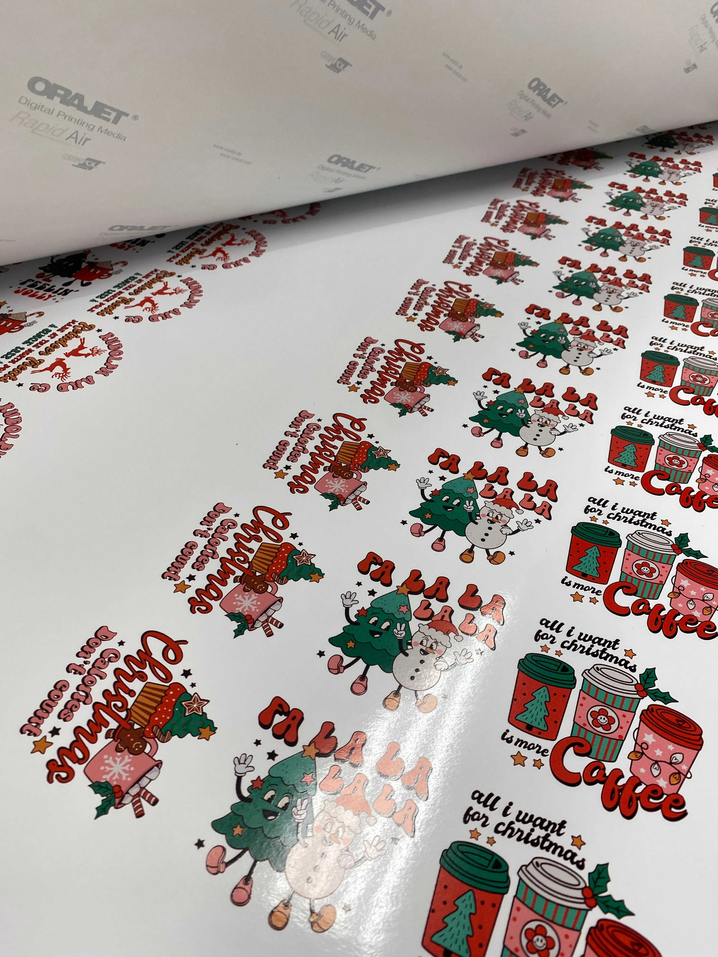 Sticker Pack Retro Christmas Assorted Stickers for Water Bottle, iPhone, MacBook, Phone, Phone Case, Laptop, Journal, Skateboard, Bike, Snowboard