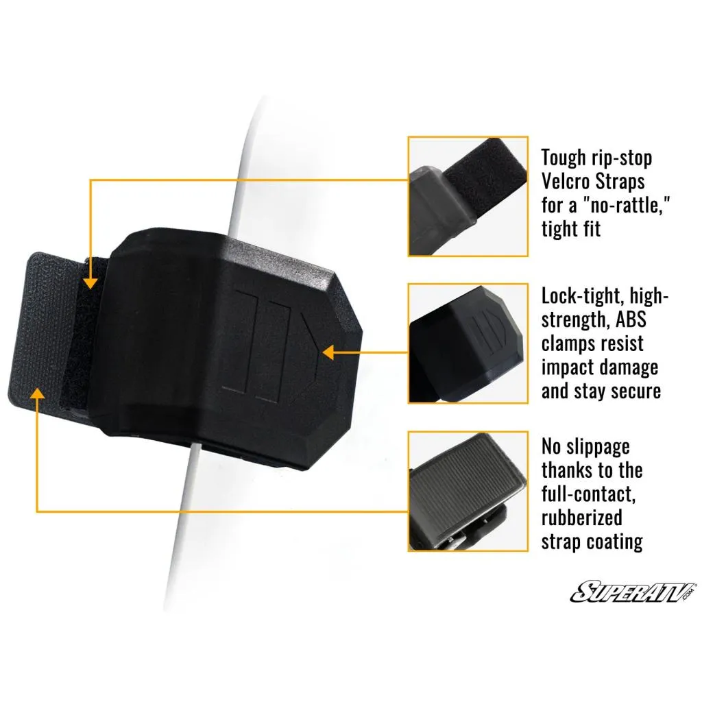 SuperATV Yamaha YXZ Scratch-Resistant Full Windshield