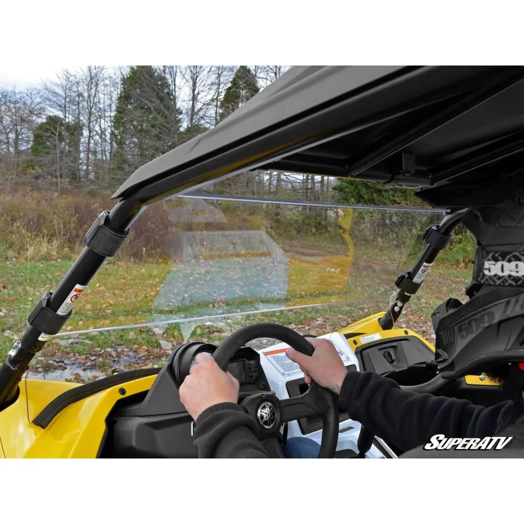 SuperATV Yamaha YXZ Scratch-Resistant Full Windshield