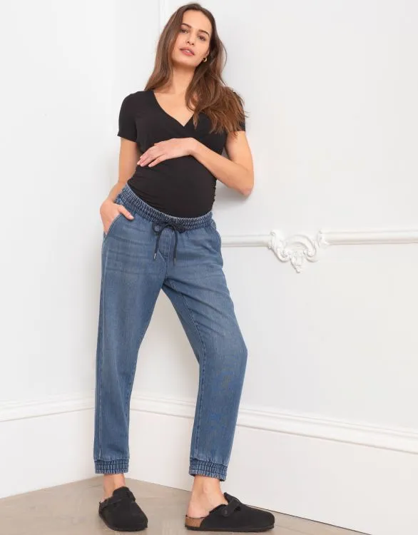 Tencel Denim Joggers