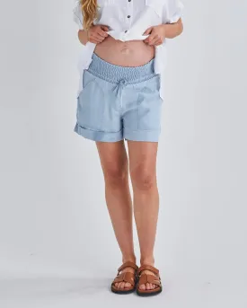 Tencel Denim Shorts