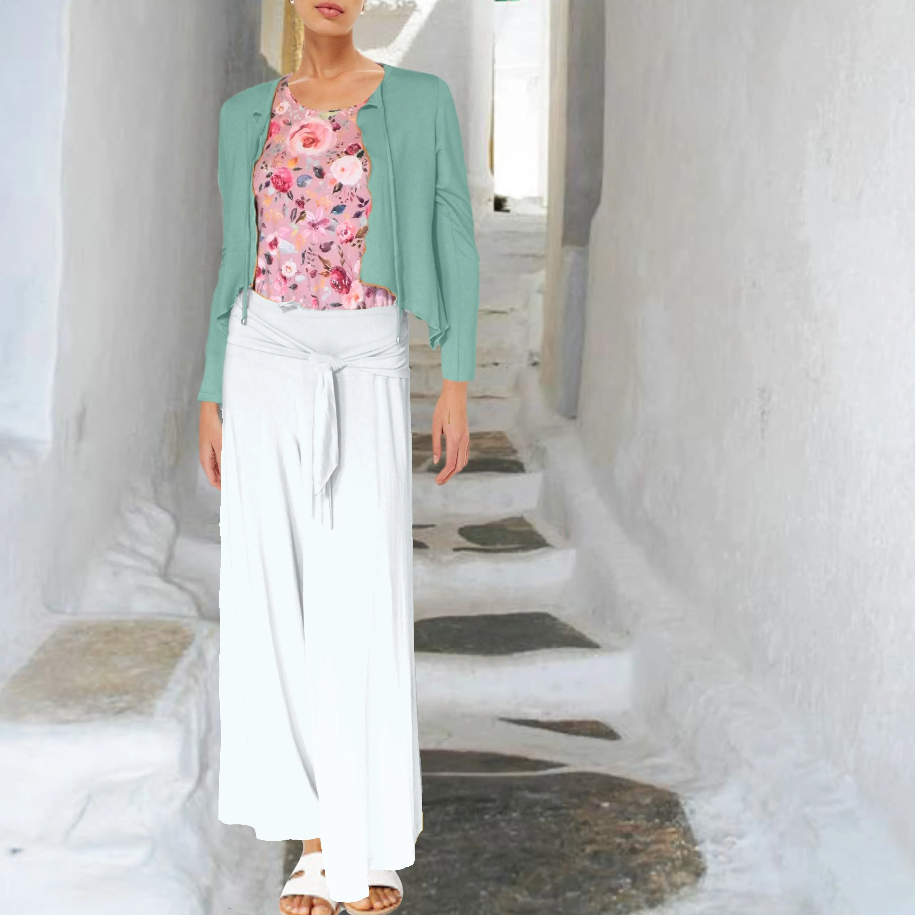 Tencel vestje / Tencel cardigan
