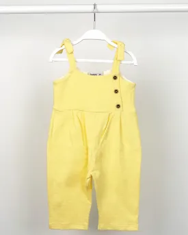 Terry Towelling Lemon Jumpsuit