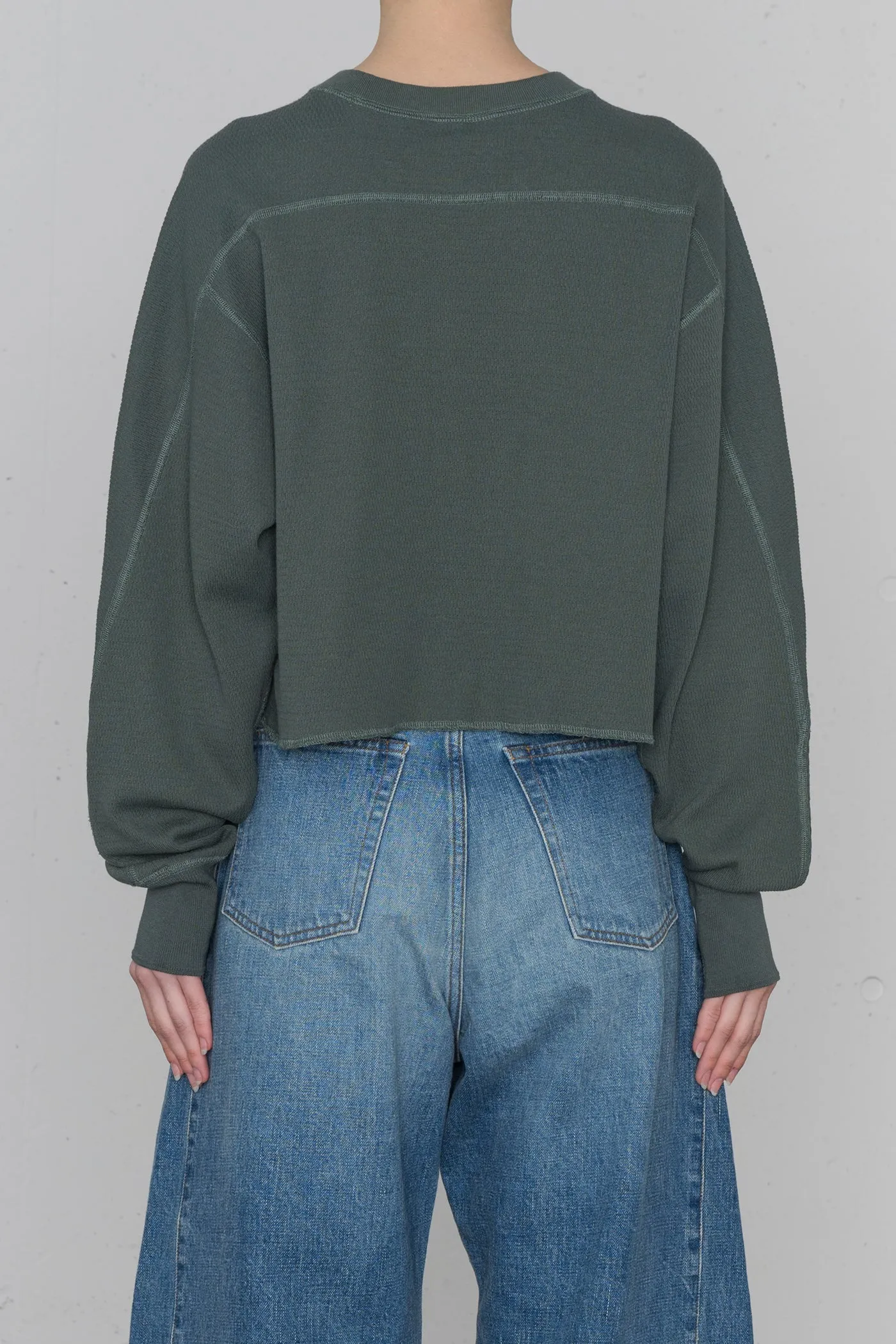THERMAL CROPPED SHIRT