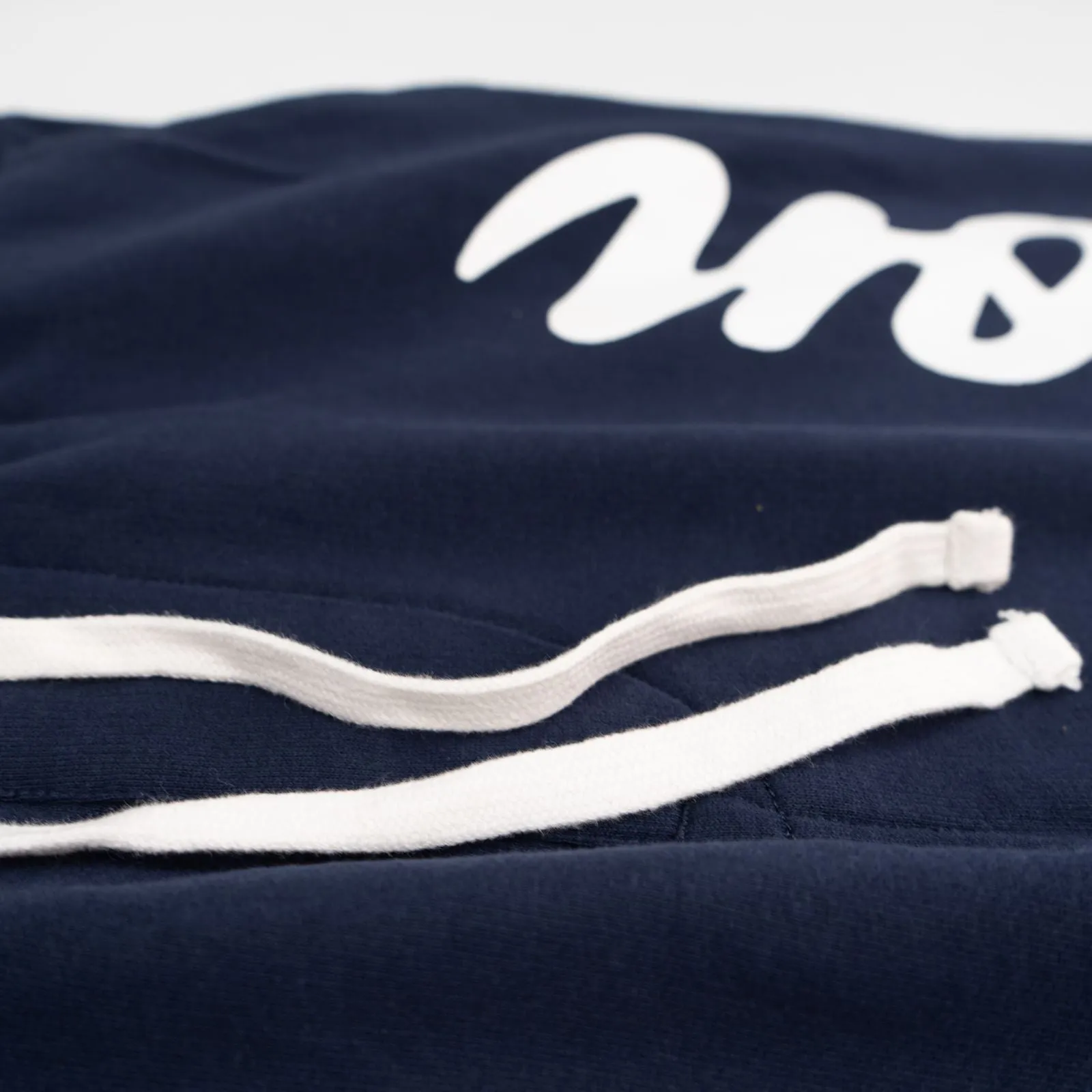 True Religion Mens Joggers Navy Blue Printed Logo on Leg