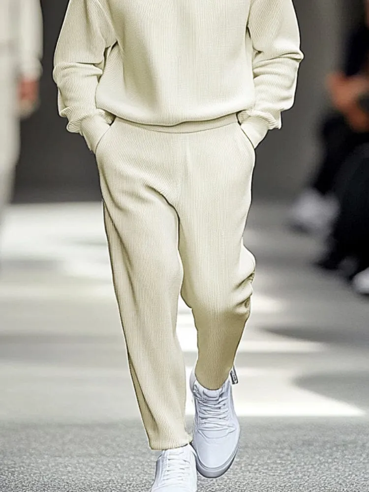 Urban Fashion Minimalism Matching Set