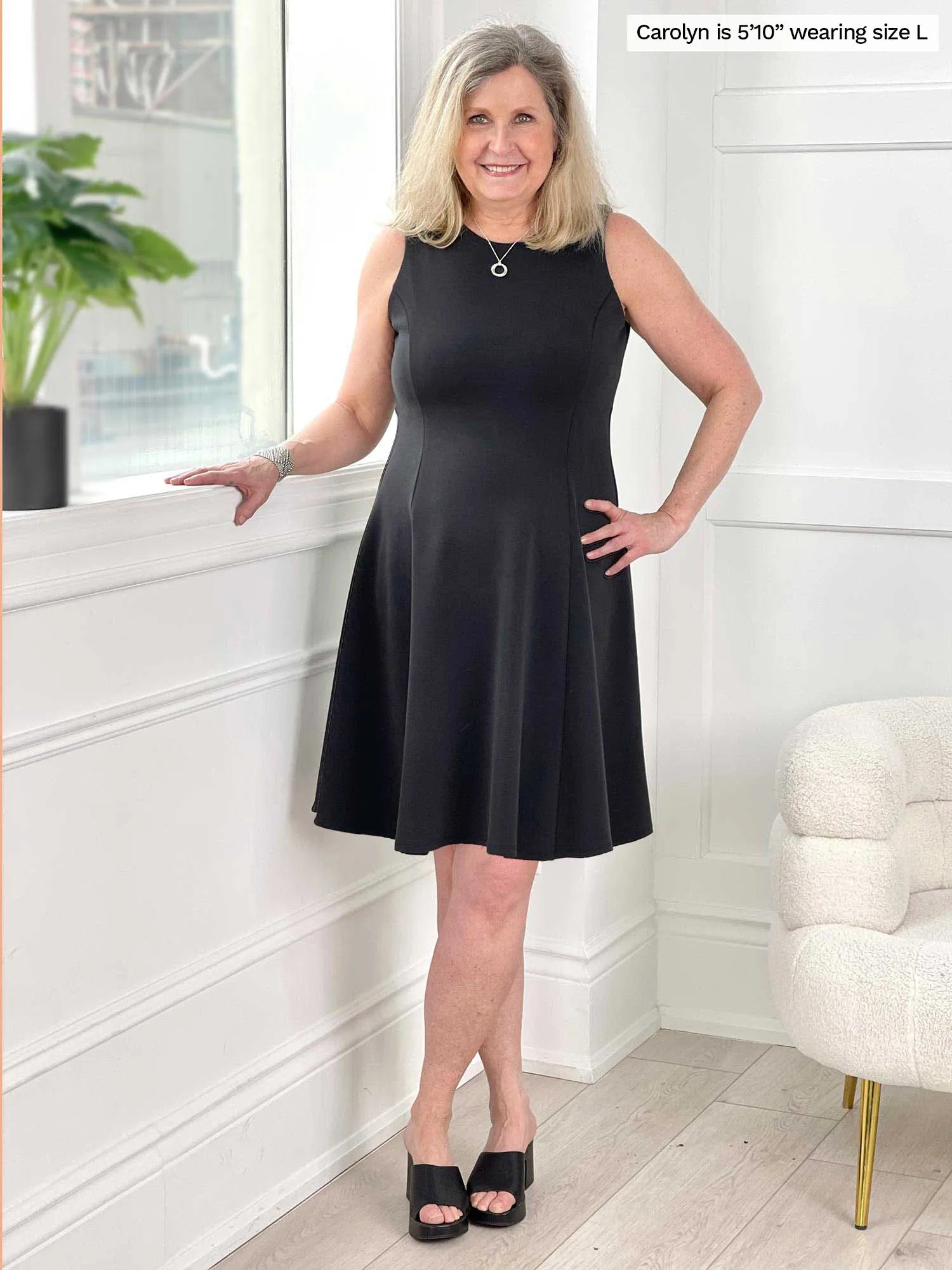 Valerie sleeveless fit and flare dress - FINAL SALE