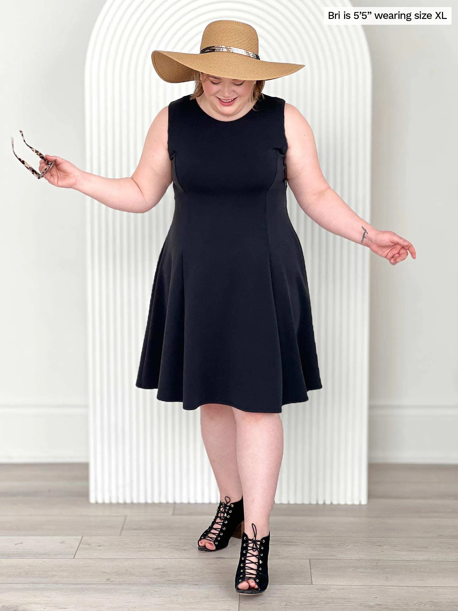 Valerie sleeveless fit and flare dress - FINAL SALE