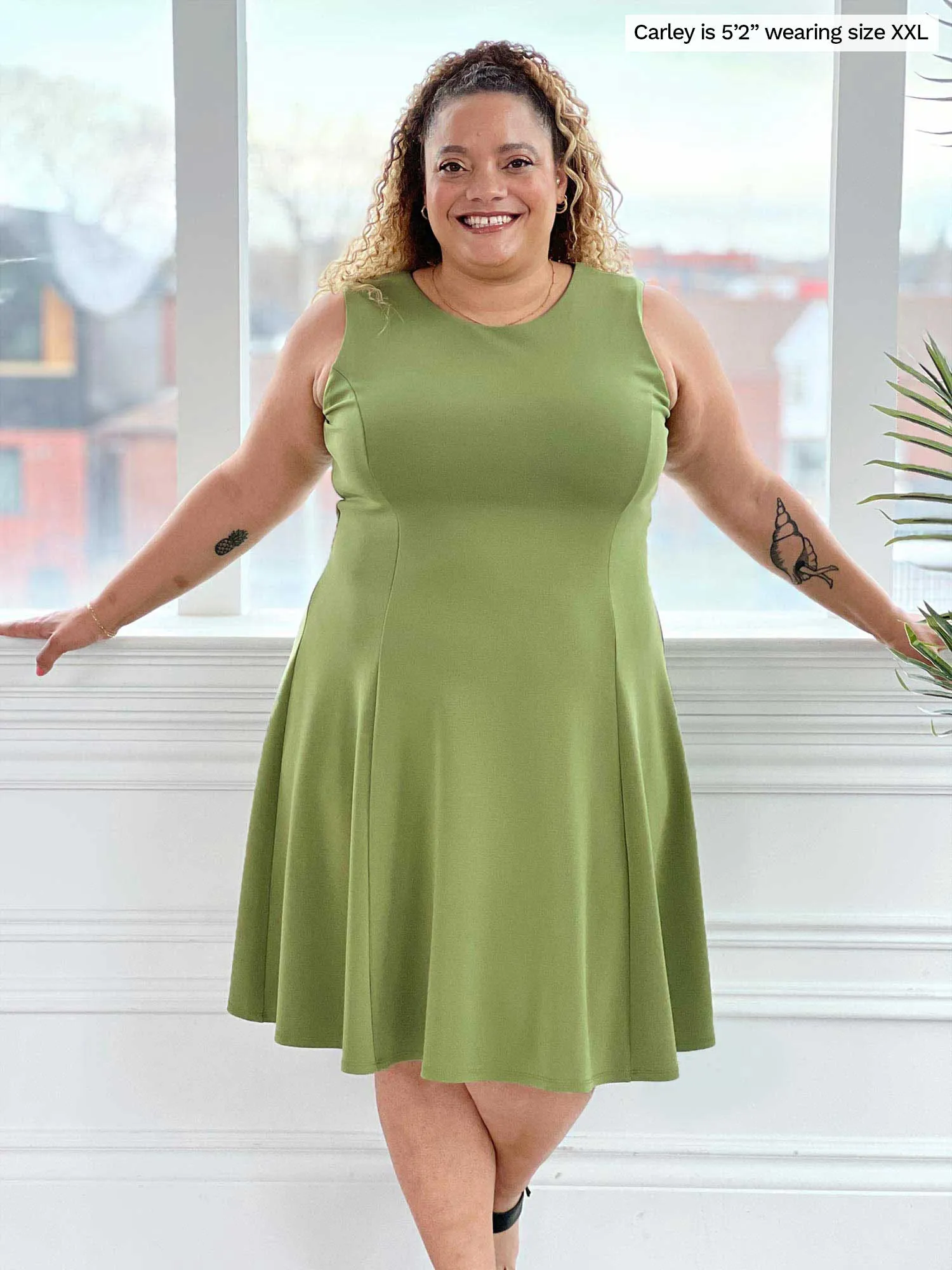 Valerie sleeveless fit and flare dress - FINAL SALE