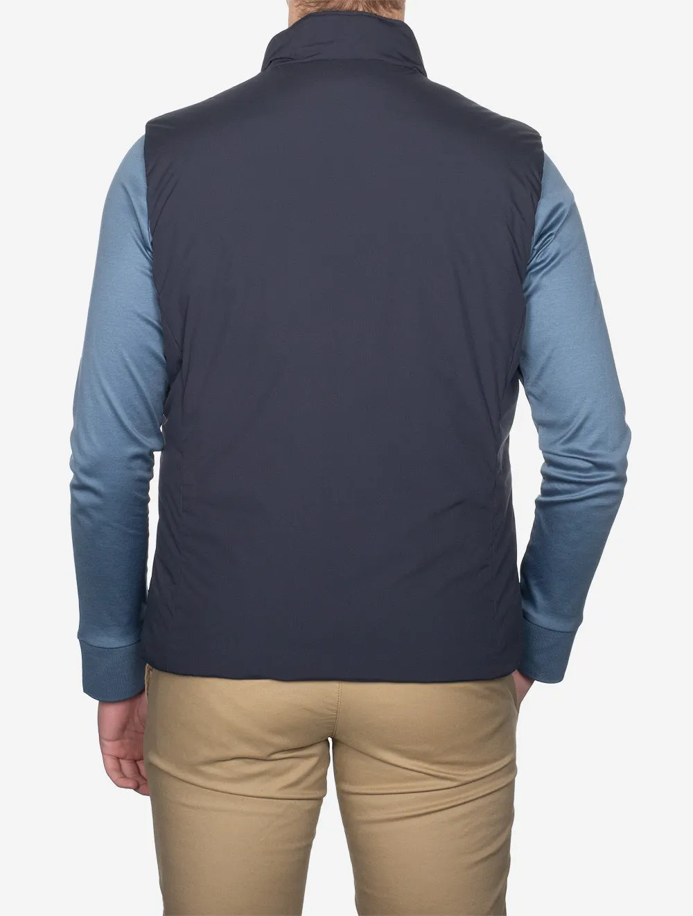 Vest Full Zip Navy