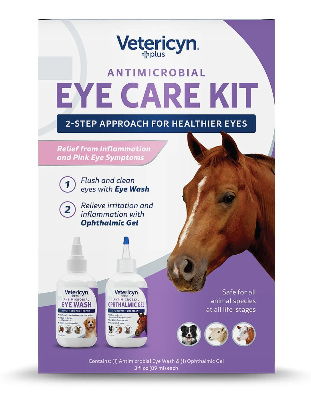 Vetericyn Plus Antimicrobial Eye Care Kit