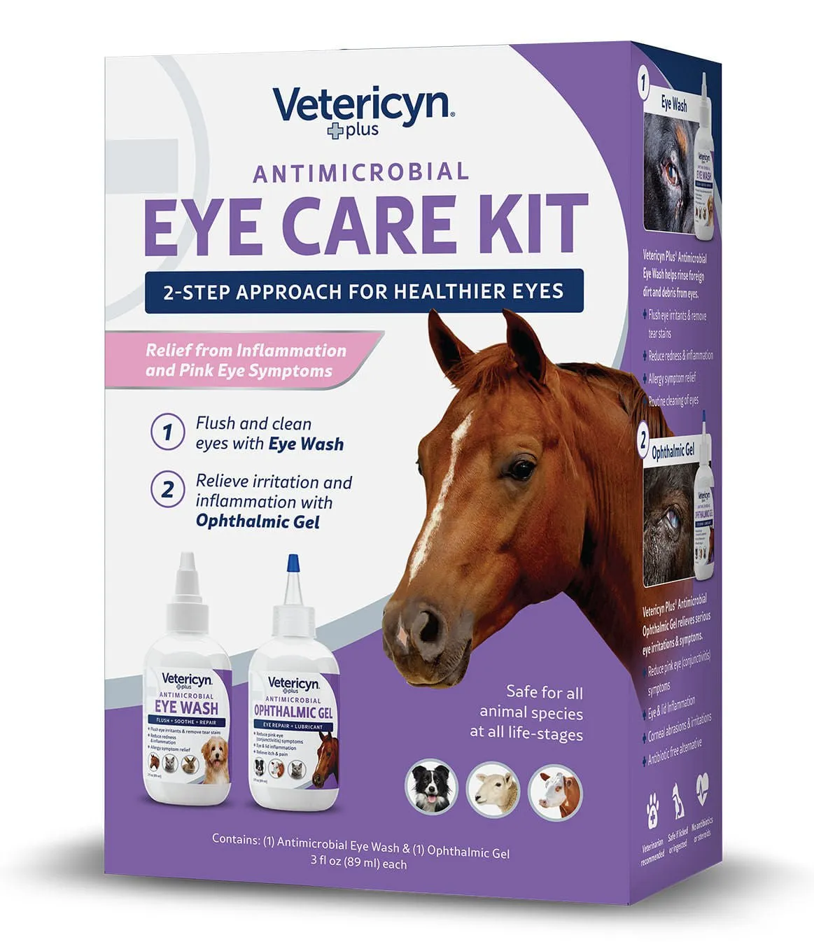 Vetericyn Plus Antimicrobial Eye Care Kit