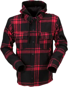 Z1R Timber Flannel Shirt - Red/Black - 4XL 2820-5339